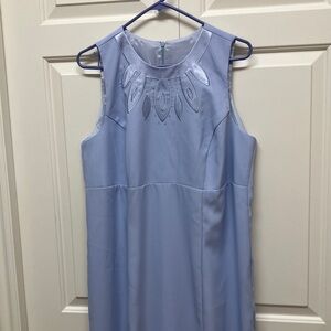 Sears deadstock vintage 2 piece formal maxi dress & matching jacket, lilac, 16